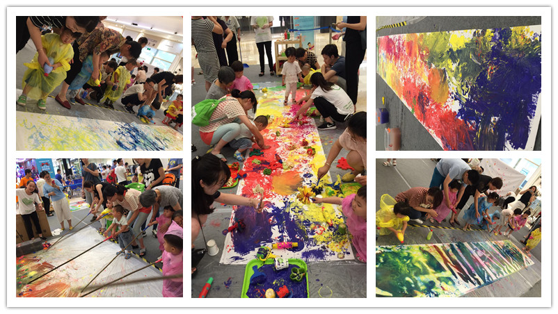 BBunion国际早教宜兴中心活动花絮：“玩转色彩”DIY创意美术