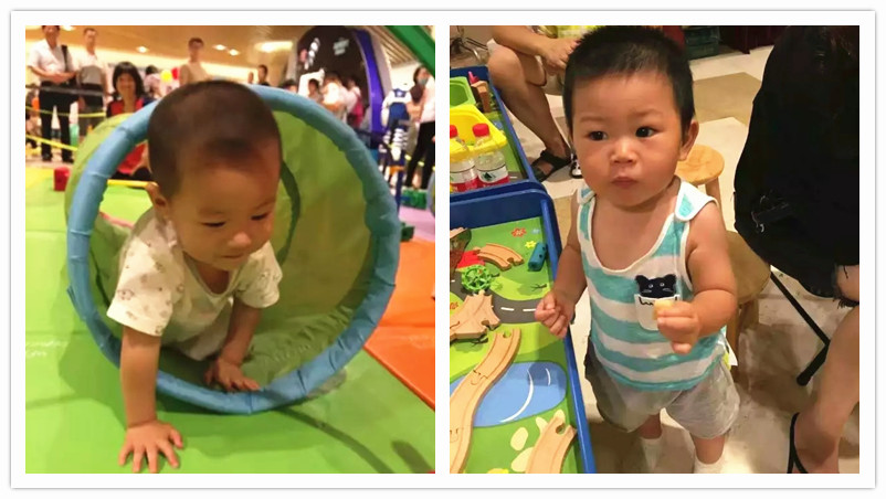 BBunion国际早教南京中心活动花絮：超级宝贝爬爬赛