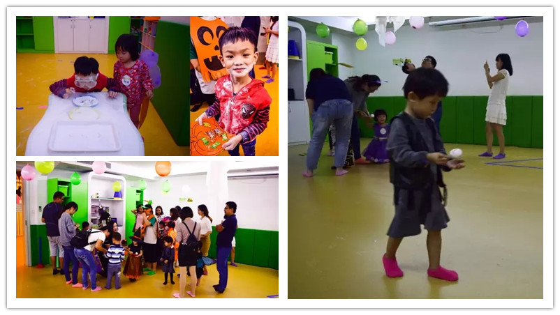 BBunion国际早教惠东中心活动花絮：一起来搞怪